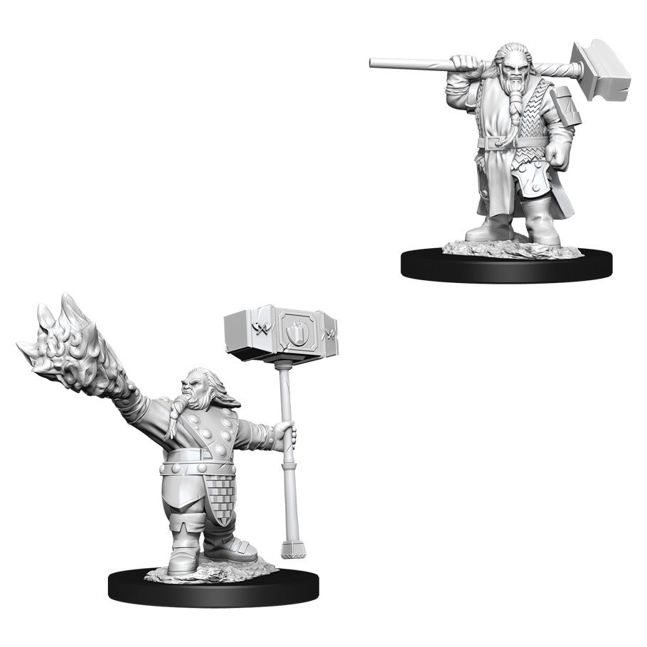 D&D Mini (W11): Male Dwarf Cleric