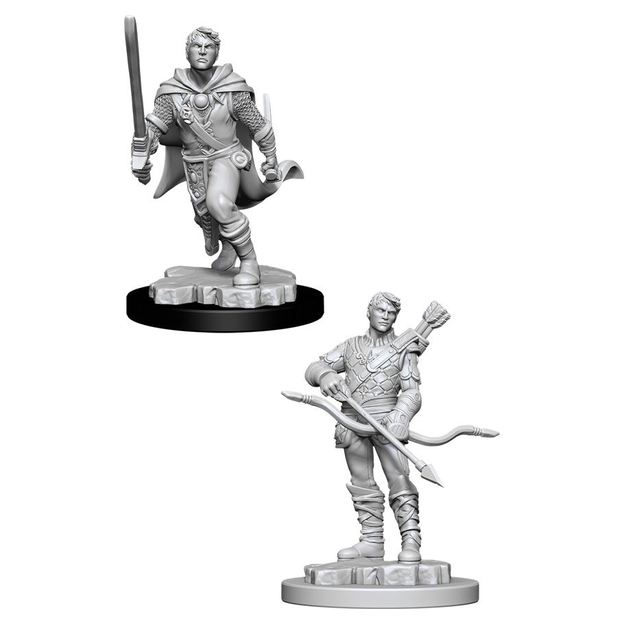 D&D Mini (W11): Male Human Ranger