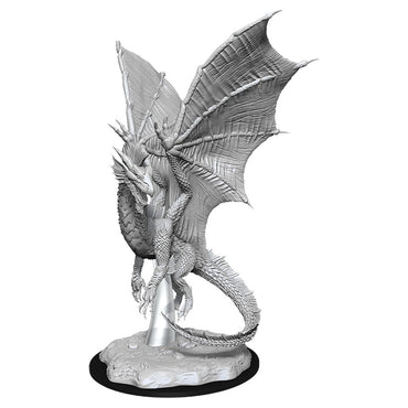 D&D Mini (W11): Young Silver Dragon