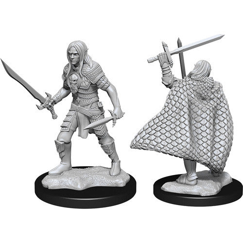 Pathfinder Mini (W13): Male Elf Fighter