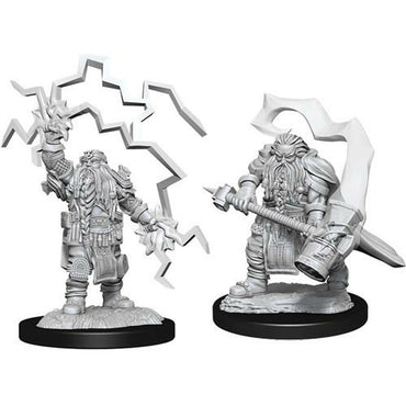 D&D Mini (W14): Male Dwarf Cleric