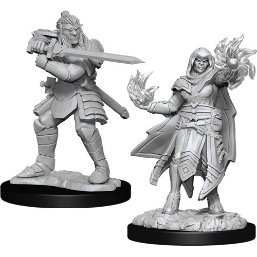 D&D Mini (W15): Hobgoblin Fighter & Wizard