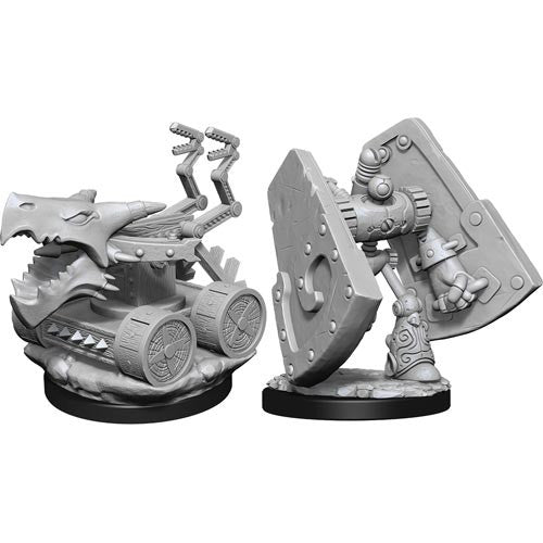 D&D Mini (W15): Stone Defender & Oaken Bolter