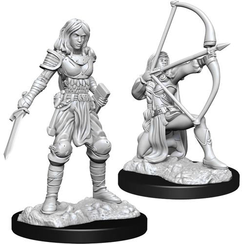 Pathfinder Mini (W15): Female Human Fighter