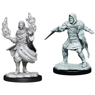 Critical Role Mini (W01): Male Hollow One Rogue & Sorcerer
