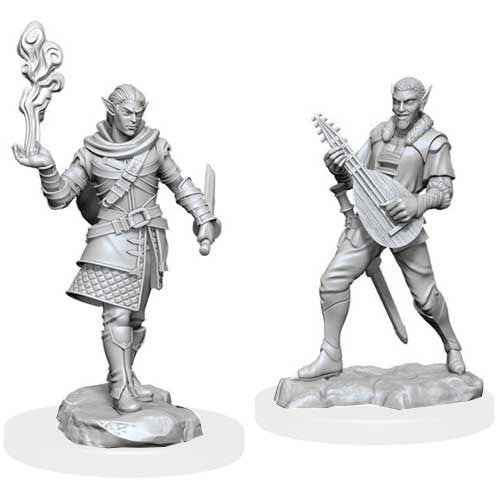 Critical Role Mini (W01): Male Pallid Elf Rogue & Bard