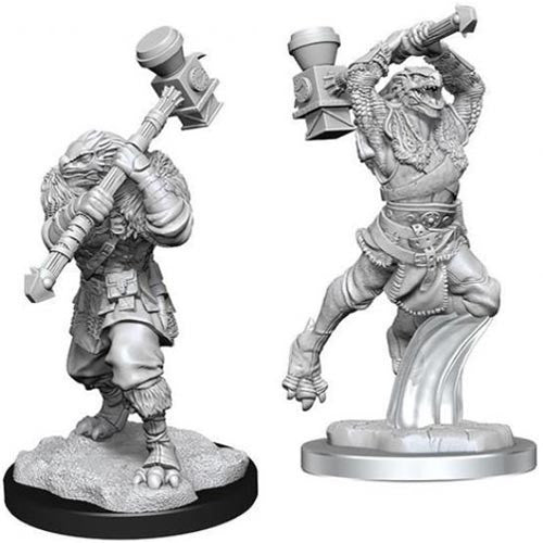 Critical Role Mini (W01): Female Ravenite Half-Dragon Barbarian