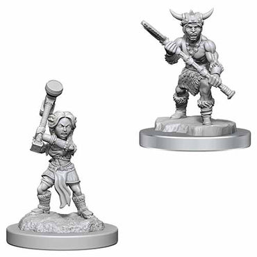D&D Mini (W18): Halfling Barbarians
