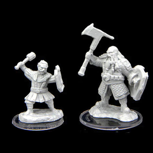 Critical Role Mini (W02): Kymal Militia Brawler & Jorenn Militia Holy Axeman