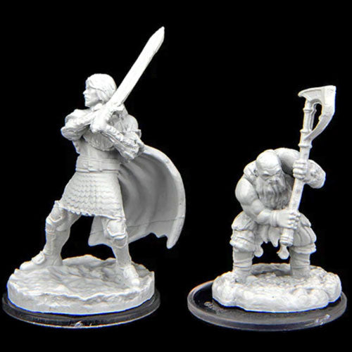 Critical Role Mini (W02): Westruun Militia Swordsman & Kraghammer Axeman