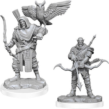 D&D Mini (W17): Male Orc Ranger