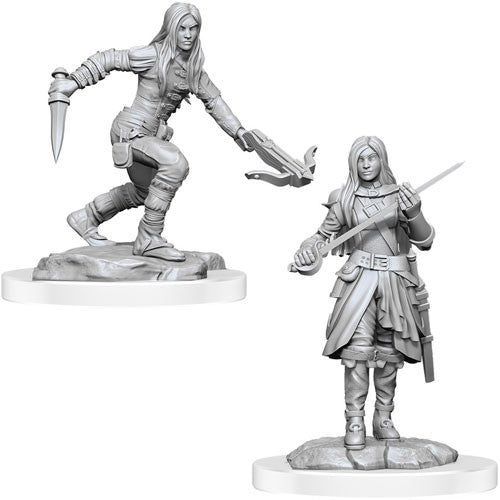 D&D Mini (W17): Female Half-Elf Rogue