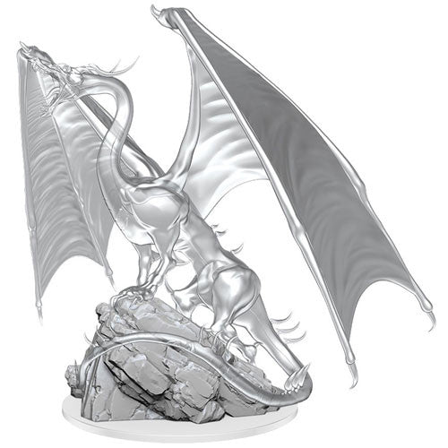 D&D Mini (W17): Young Emerald Dragon
