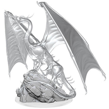 D&D Mini (W17): Young Emerald Dragon