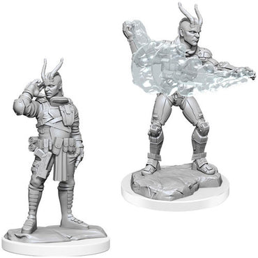 Starfinder Mini (W17): Male Lashunta Technomancer