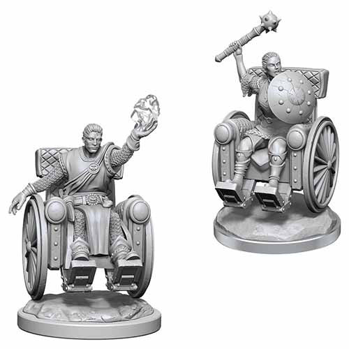 D&D Mini (W18): Human Clerics