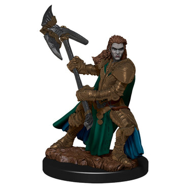 D&D Premium Painted Mini: Female Half-Orc Fighter