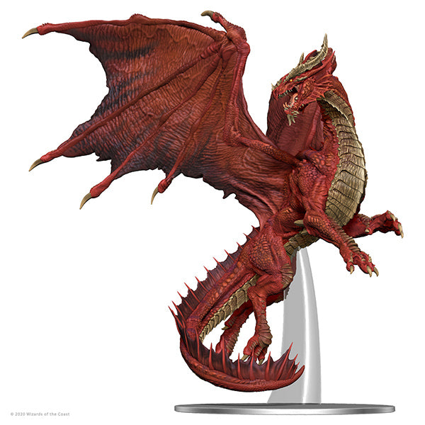 Adult Red Dragon Mini (Painted)