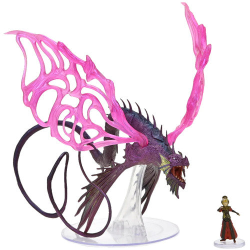 D&D Icons of the Realms Miniatures: Spelljammer Adult Solar Dragon & Prince Xeleth