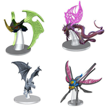 D&D Icons of the Realms Miniatures: Astral Elf Patrol - Ship Scale Miniatures
